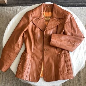 Vintage Nordstrom leather jacket